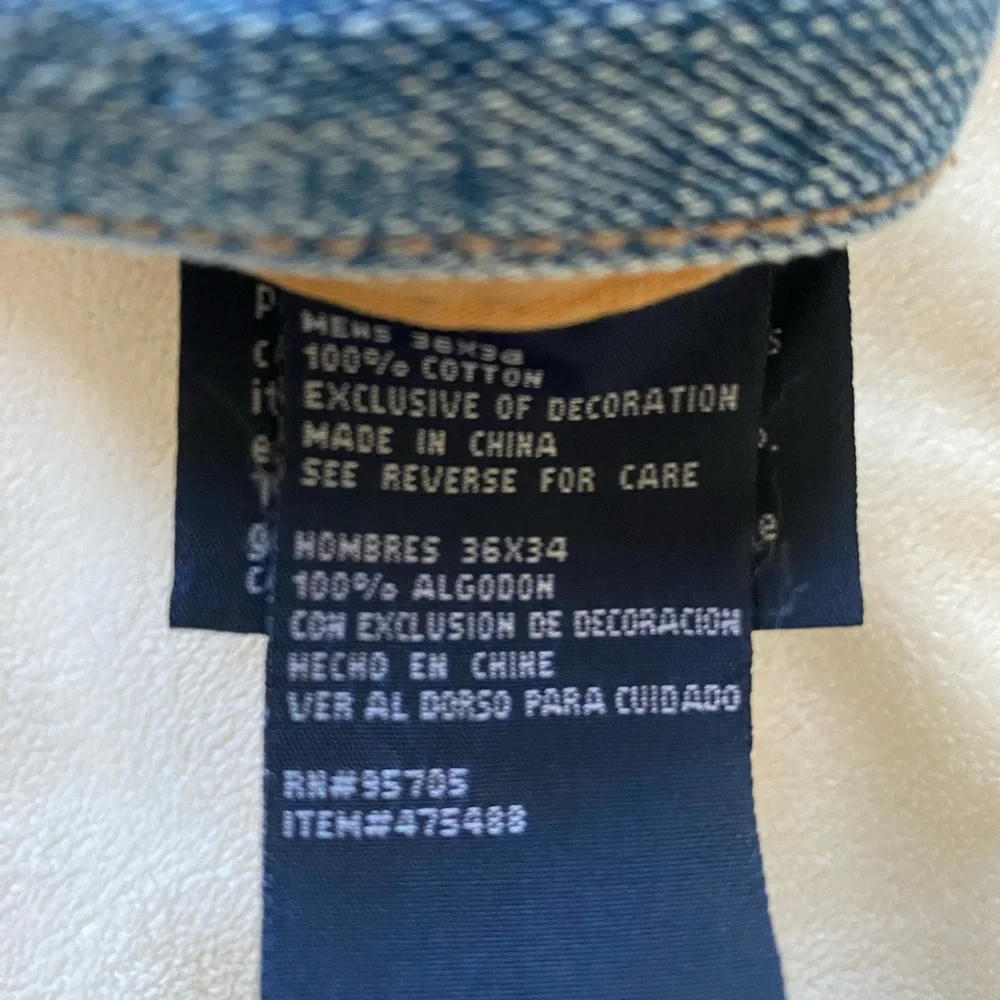 VTG‎ Plugg Men's Cotton Straight Blue Jeans